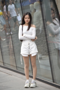 【精选街拍】Vol.3335 白色短裤美腿肉丝 [126P-2.71GB]